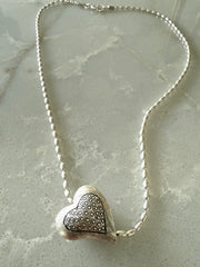 silver heart