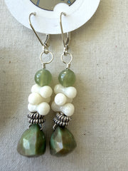 green & cream