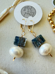 blue & white