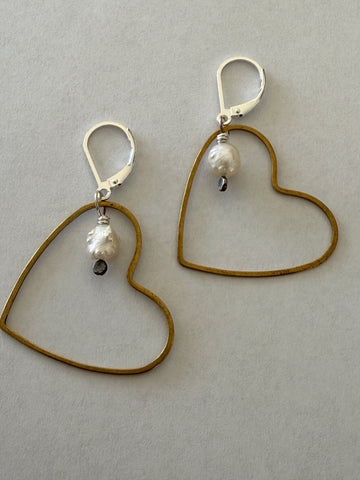 heart earring